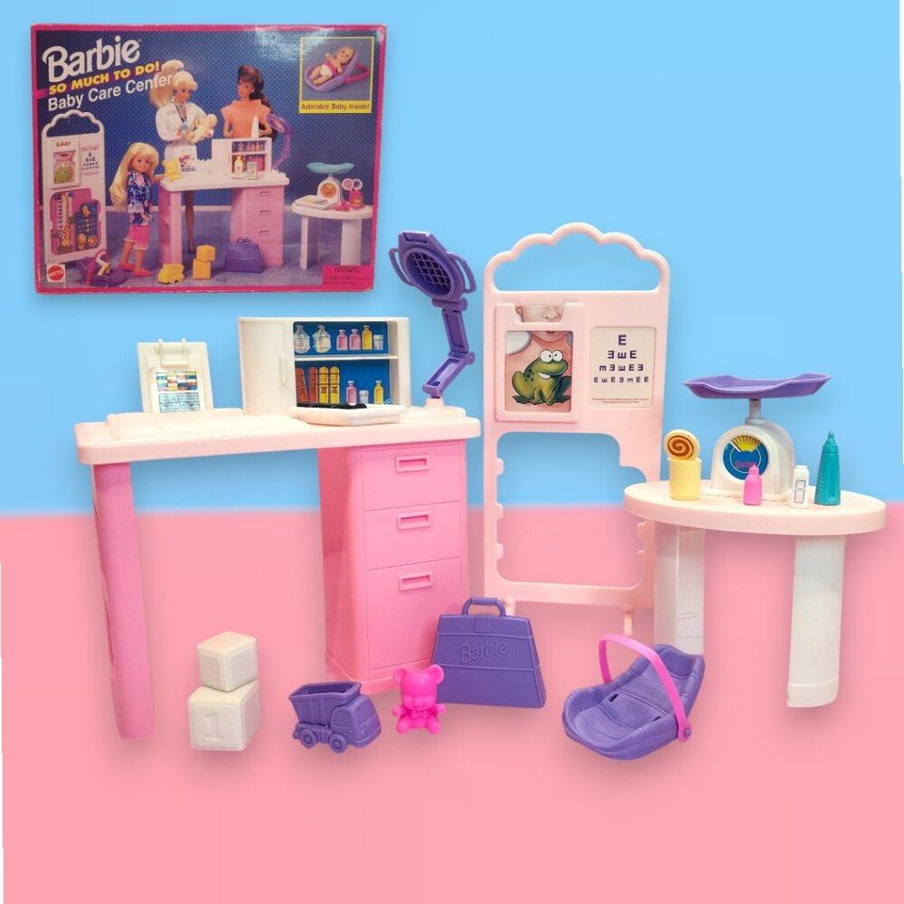 Barbie Baby Care Center So Much To Do! #67153 Vintage 1995 w/Box
